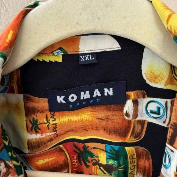 Vintage Hawaiian Shirt beer novelty vacation men’s XXL - Picture 3 of 7